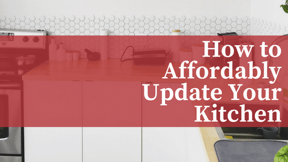 affordably update kitchen
