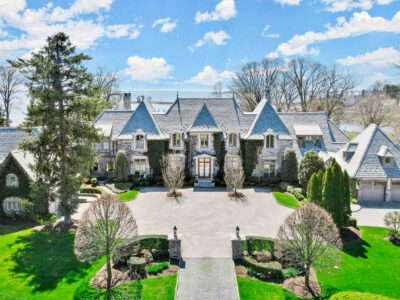 Showcasing a French Norman-Style Manor in Connecticut