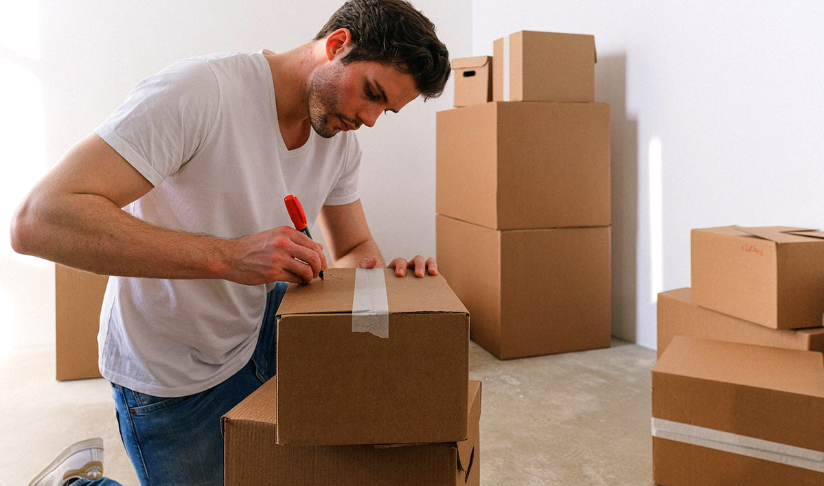 Tenant Complaints-packing boxes