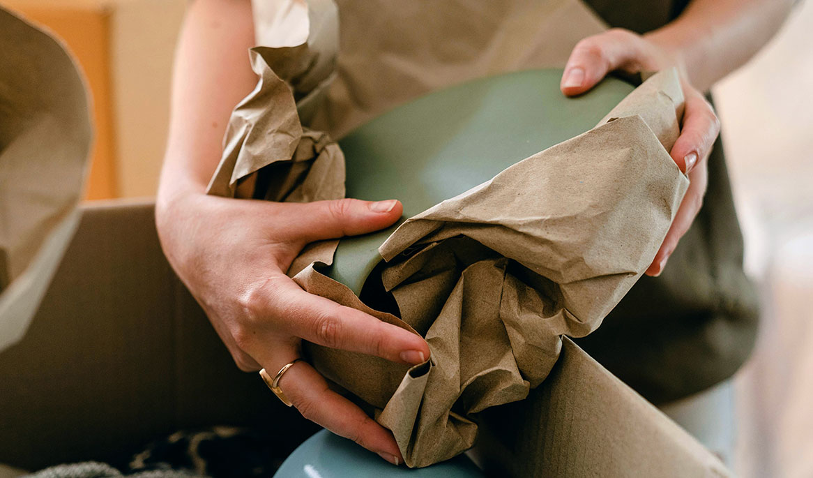 packing items for the move